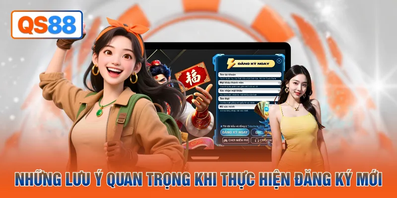 Những lưu ý quan trọng khi thực hiện đăng ký mới